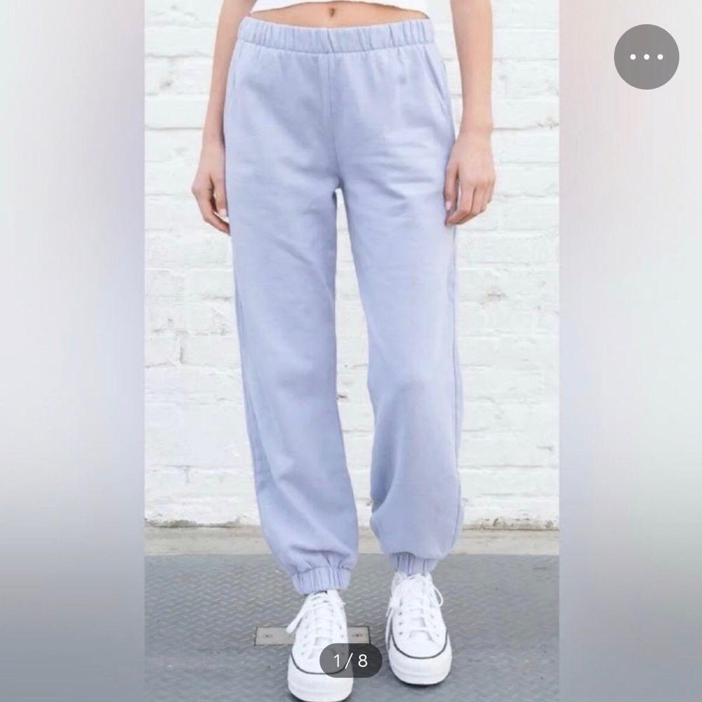 Brandy Melville Light Blue/Gray Sweat Joggers S